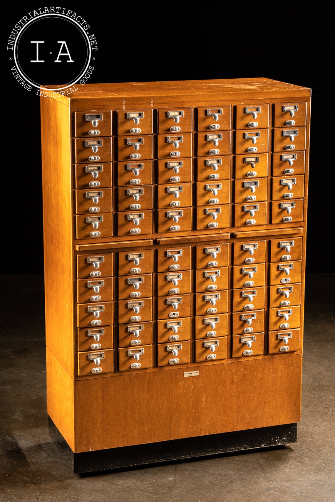 C. 1960 Library Card Catalog Etsy