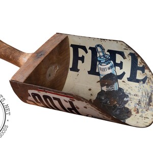 Antique Fleet-Wing Folk Art Scoop