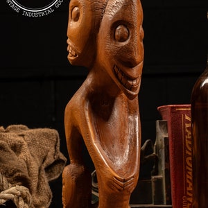 Vintage Surrealist Tribal Sculpture