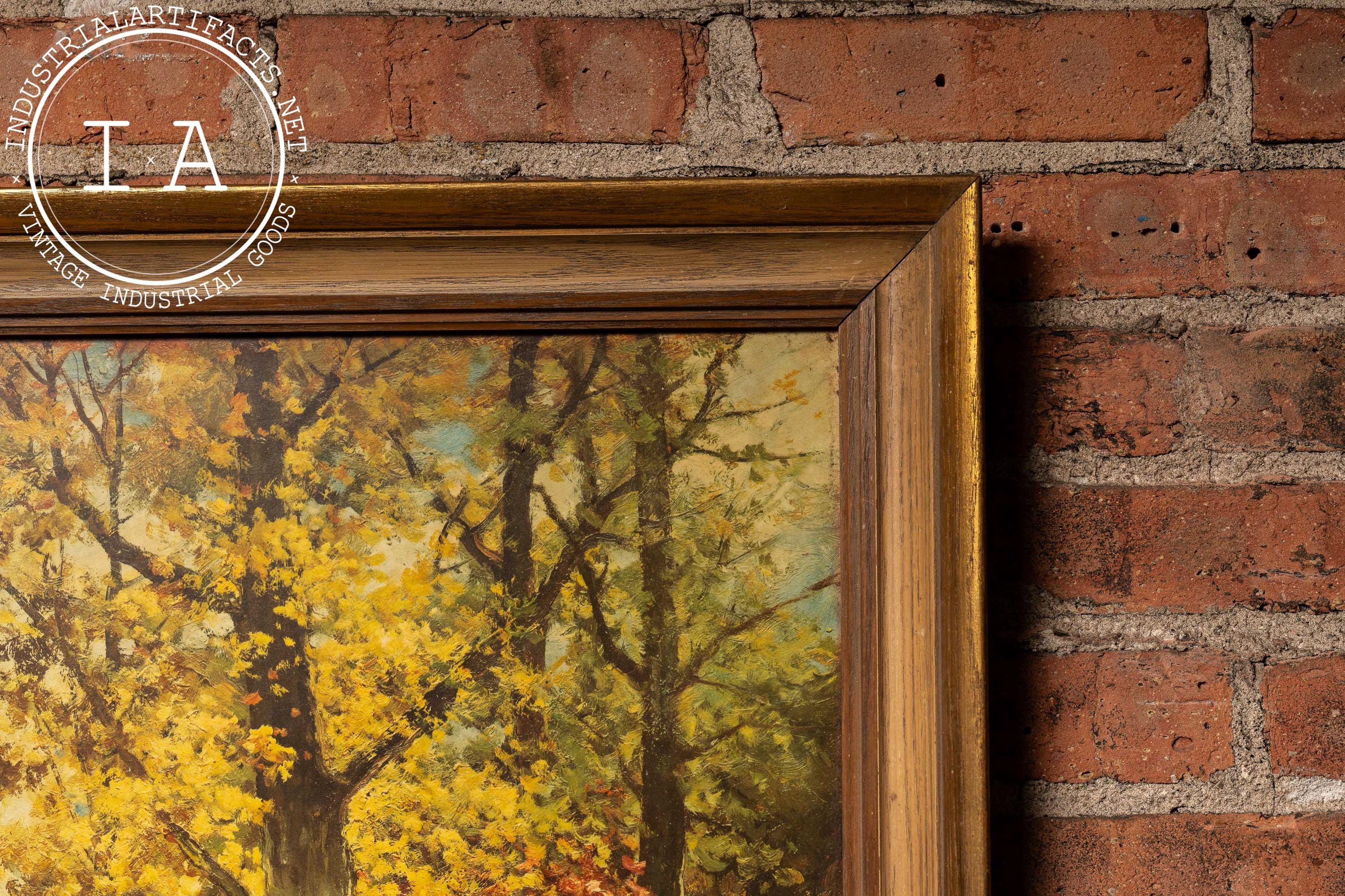 Palette of Autumn | Robert Wood Framed Reproduction - Etsy