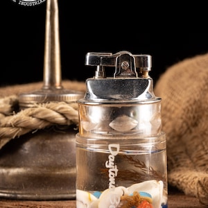 Vintage Lucite Daytona Beach Fish Tank Lighter