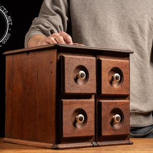 Vintage Singer Spool Cabinet afbeelding 1