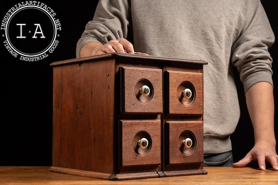Vintage Singer Spool Cabinet
