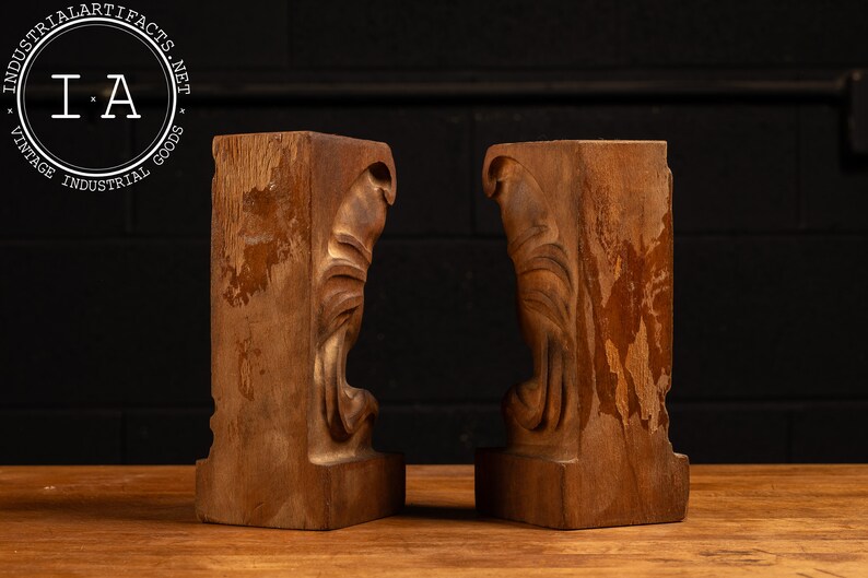 Set of Vintage Figural Bookends - Etsy