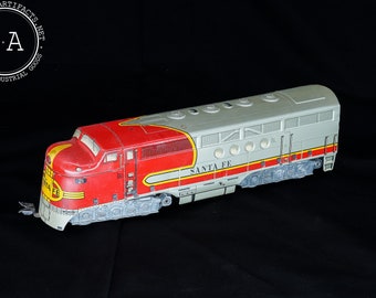 Vintage Marx 21 Santa Fe Locomotive