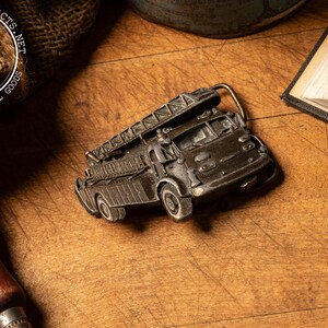 1978 Fire Engine Belt Buckle
