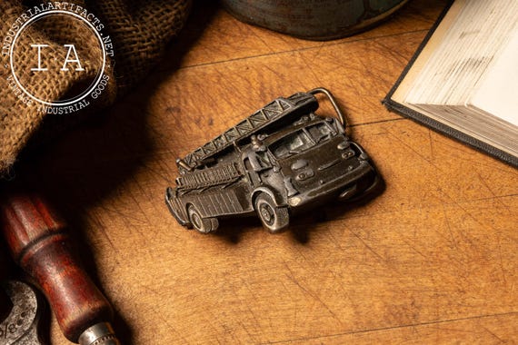 1978 Fire Engine Belt Buckle