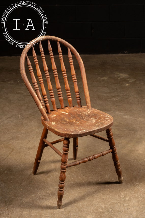 アンティークチェア　無垢　椅子　stick back chair-oak アンティークチェア 無垢 椅子 stick back chair-oak Amazon.com