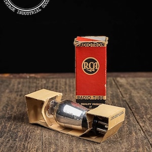 RCA Radiotron Radio Tube with Original Box