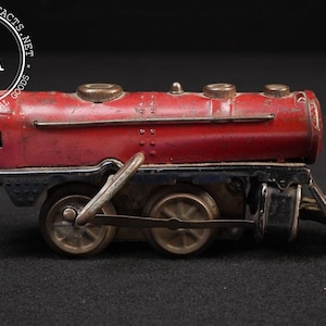Vintage Joy Line Wind-up Tin 0‑4‑0 Locomotive by Girard - Etsy