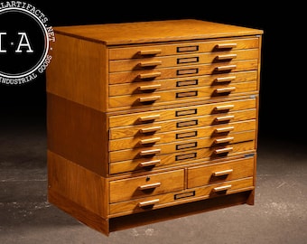 Vintage 3-Stack Flat File by Mayline