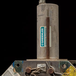 Vintage No. 777 Bender and No. 755 Hydraulic Pump by Greenlee image 3