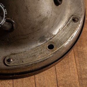 Ventilador de escritorio de acero Hunter C-16 vintage imagen 8