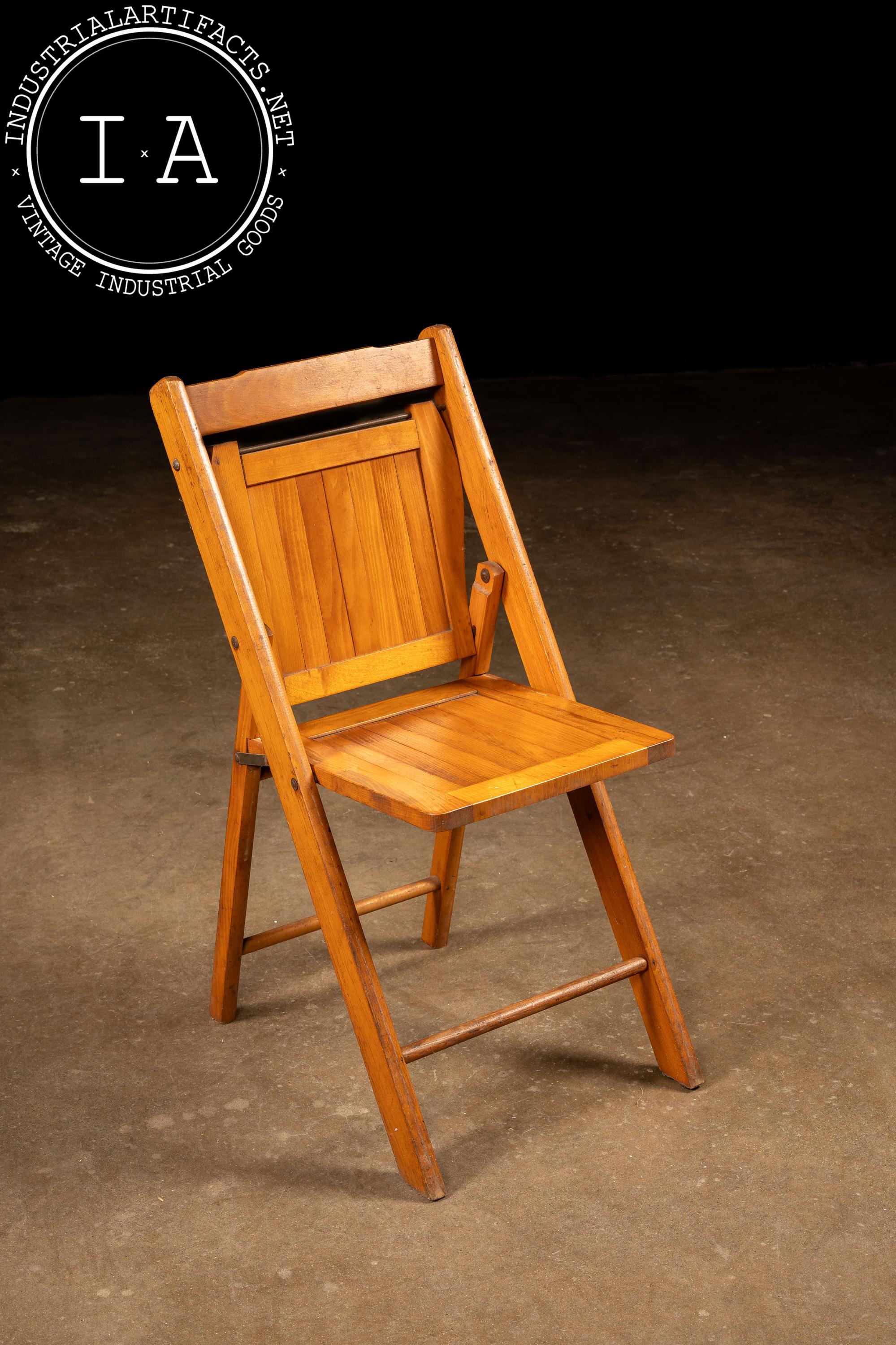 椅子 vintage folding chair Antique Wooden Slat Folding Chair - Etsy