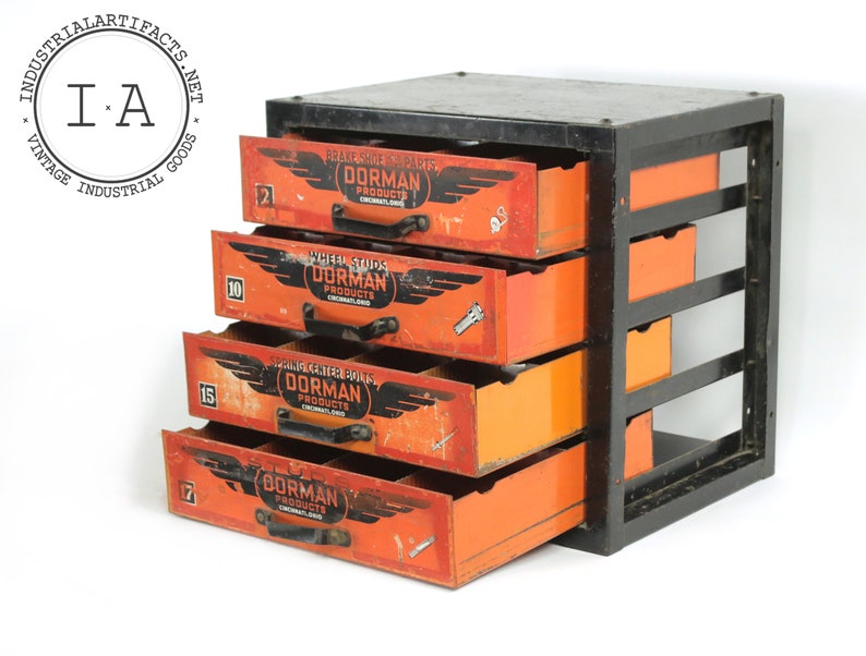 Vintage Industrial 4Drawer Dorman Parts Etsy
