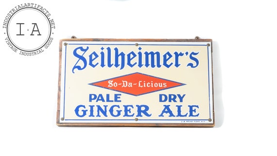DOLLS HOUSE Retro  Metal Sign =  PALE GINGER ALE 