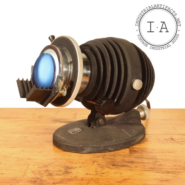 Vintage Industrial Spencer American Optical Microscope Lamp Adjustable Dimmable