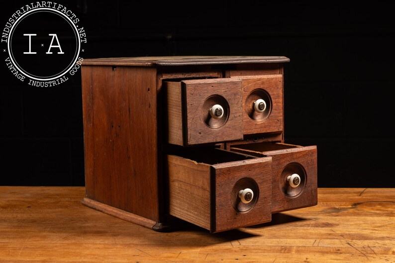 Vintage Singer Spool Cabinet afbeelding 6