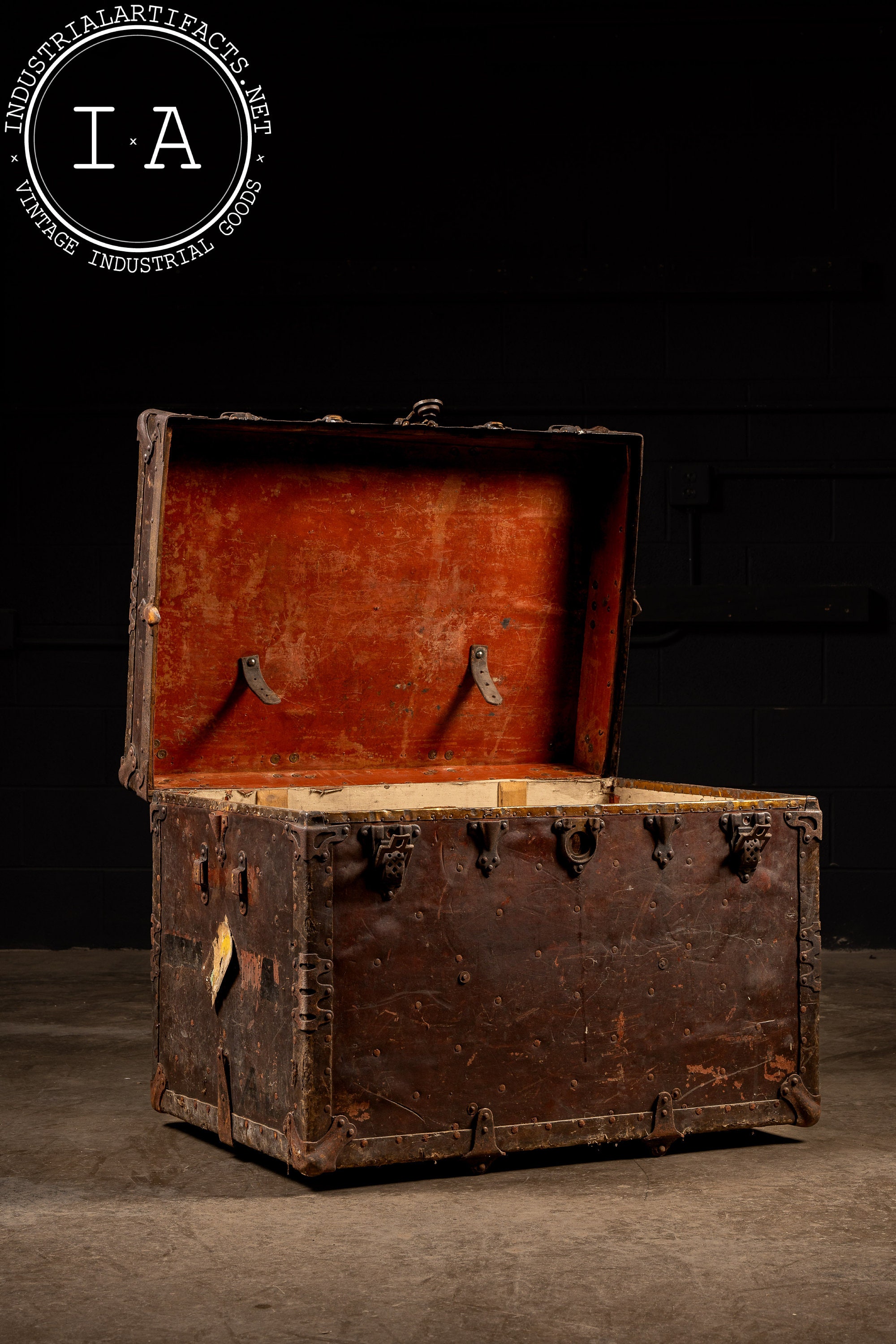 Early 20th Century Duluth Flat Top Trunk - Etsy