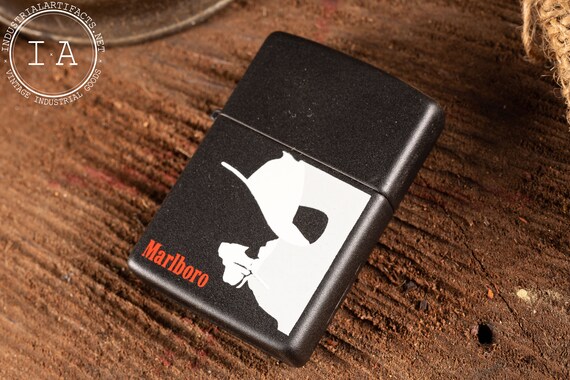 Vintage Marlboro Man Zippo - Etsy