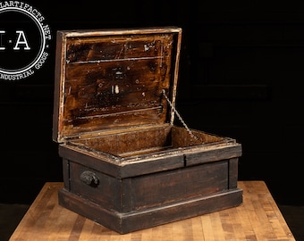 Early 20th Century Wooden Chest