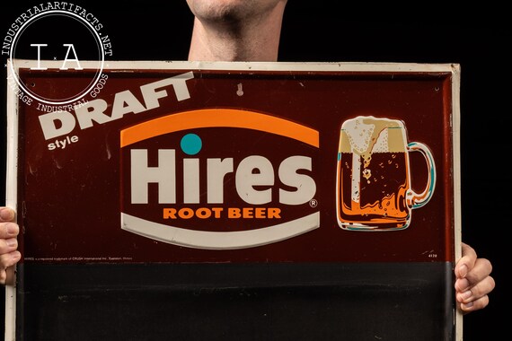 【Hires Root Beer】ヴィンテージ黒板（看板） Hires Root Beer】ヴィンテージ黒板（看板