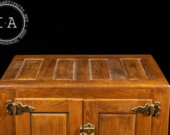 Early 20th Century 4-door Oak Ice Box - Etsy