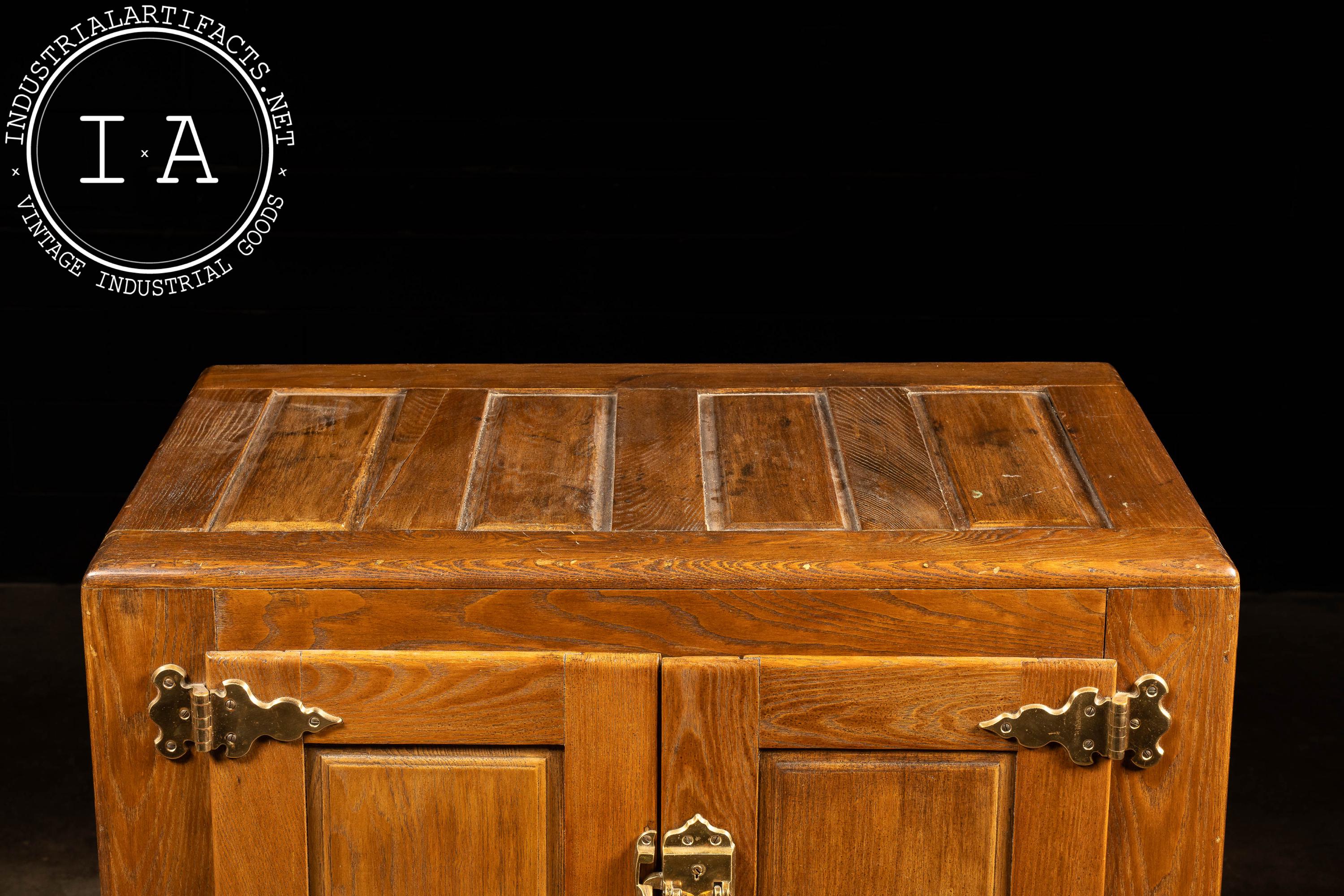 Early 20th Century 4-door Oak Ice Box - Etsy