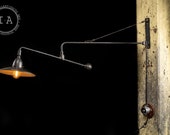 Vintage Style Swing Arm Lamp by Restoration Hardware