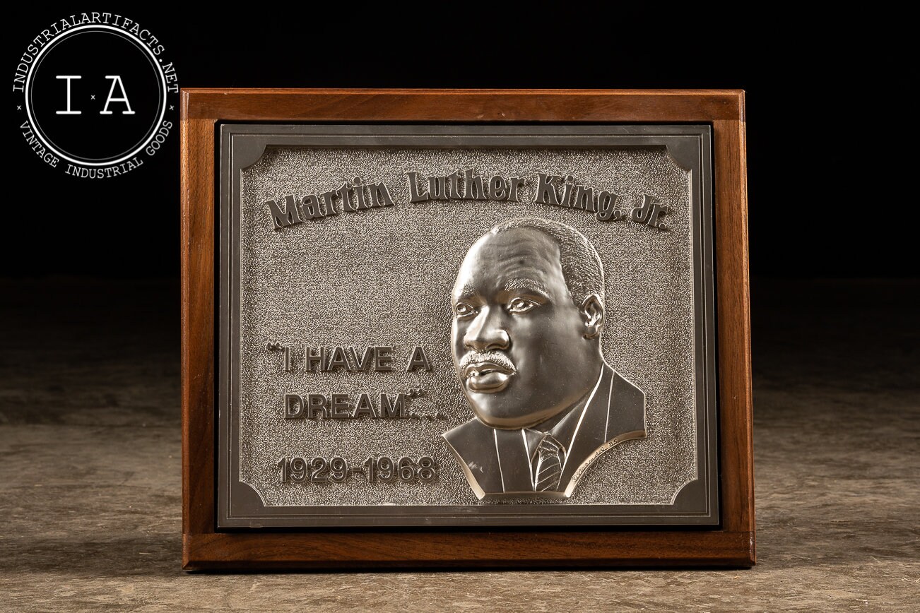 Vintage Martin Luther King Jr. Commemorative Plaque - Etsy