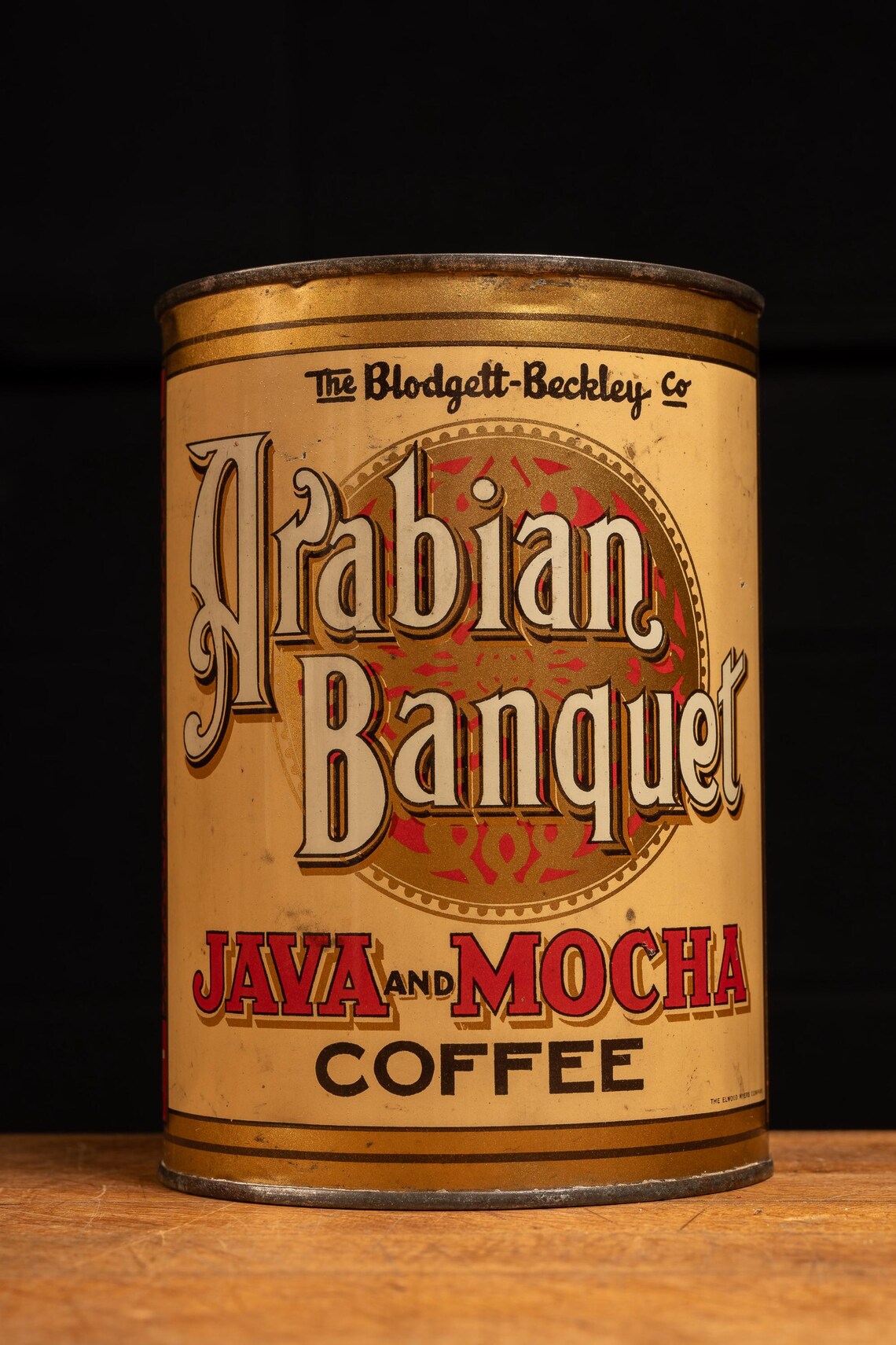 Vintage Arabian Banquet Java and Mocha Coffee Can - Etsy