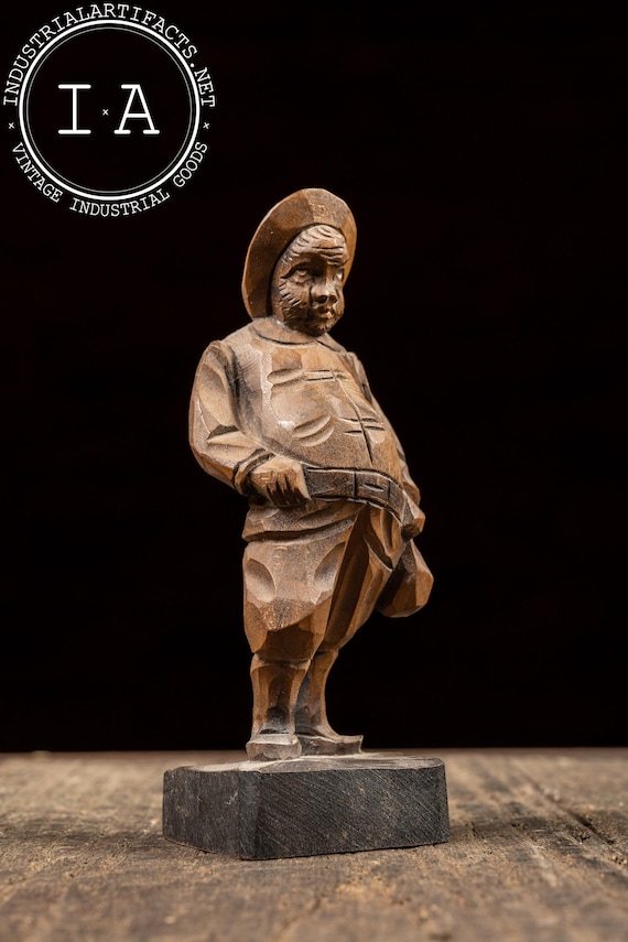 Sancho Panza | Ouro Artesania Carved Wooden Spanish Sculpture - Etsy