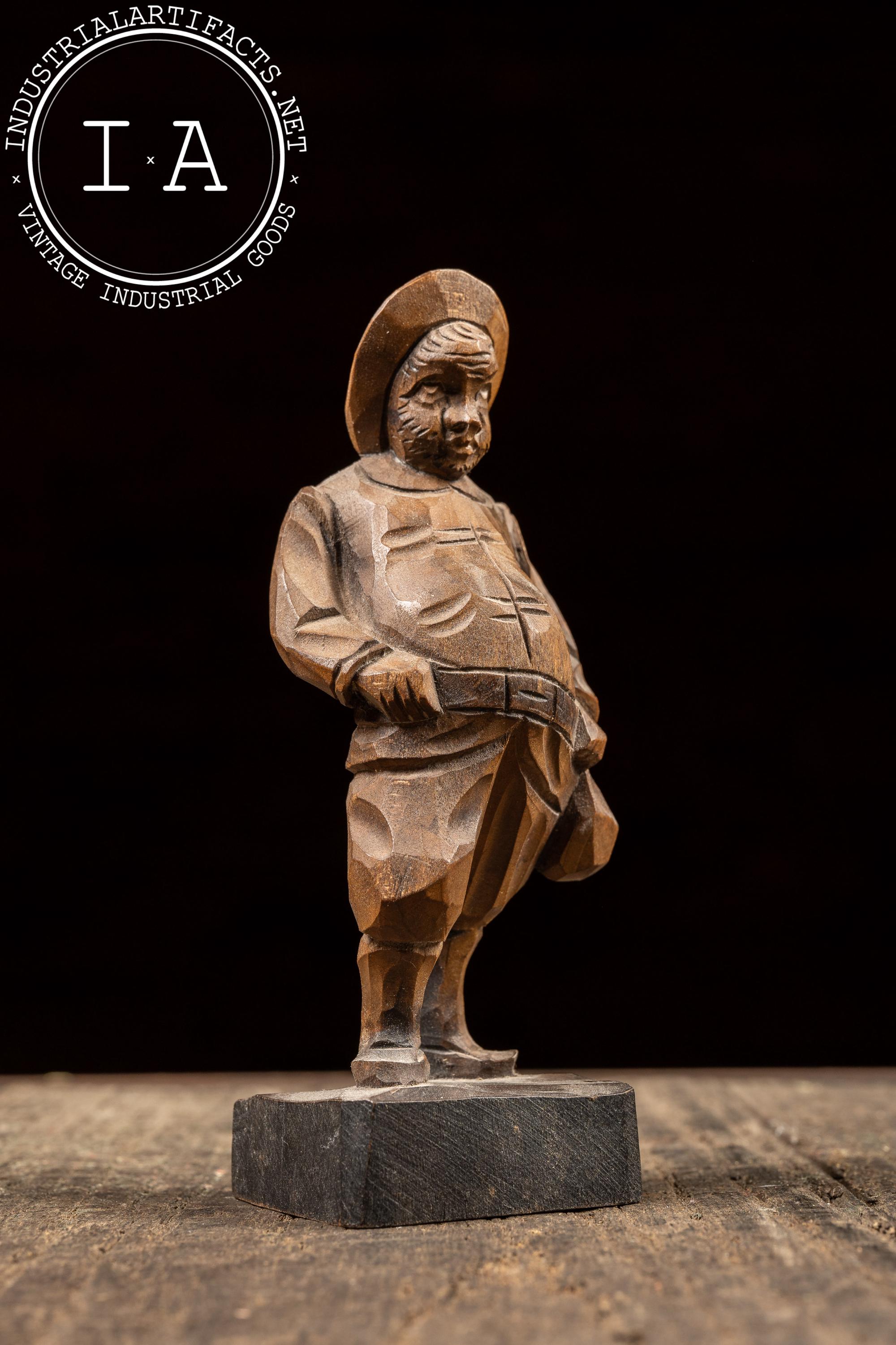 Sancho Panza | Ouro Artesania Carved Wooden Spanish Sculpture - Etsy