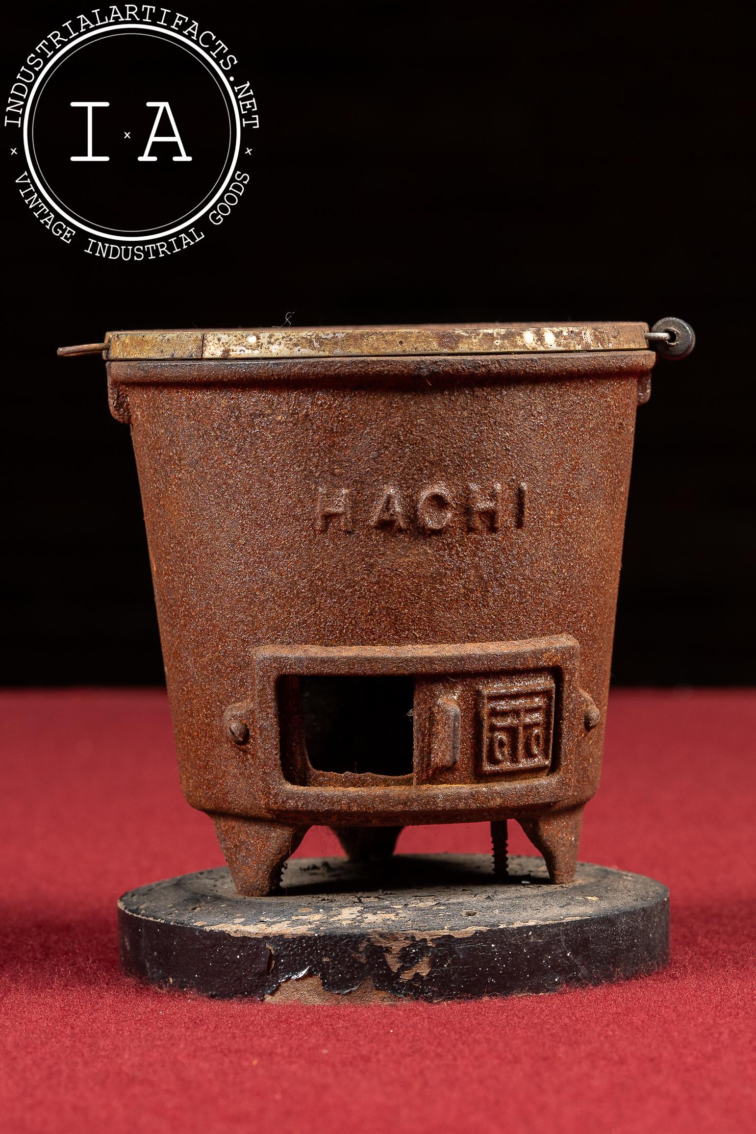 Vintage Cast Iron Tabletop Hibachi Grill by Hachi - Etsy