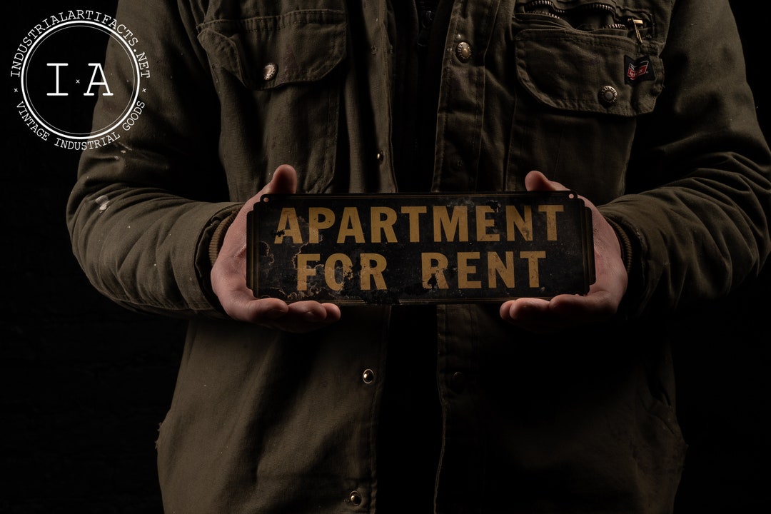 C. 1930s Art Deco Apartment for Rent Sign - Etsy
