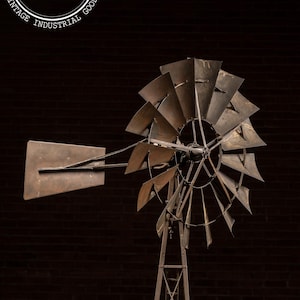 Early "Samson" Wind Mill Salesman Sample by Stover