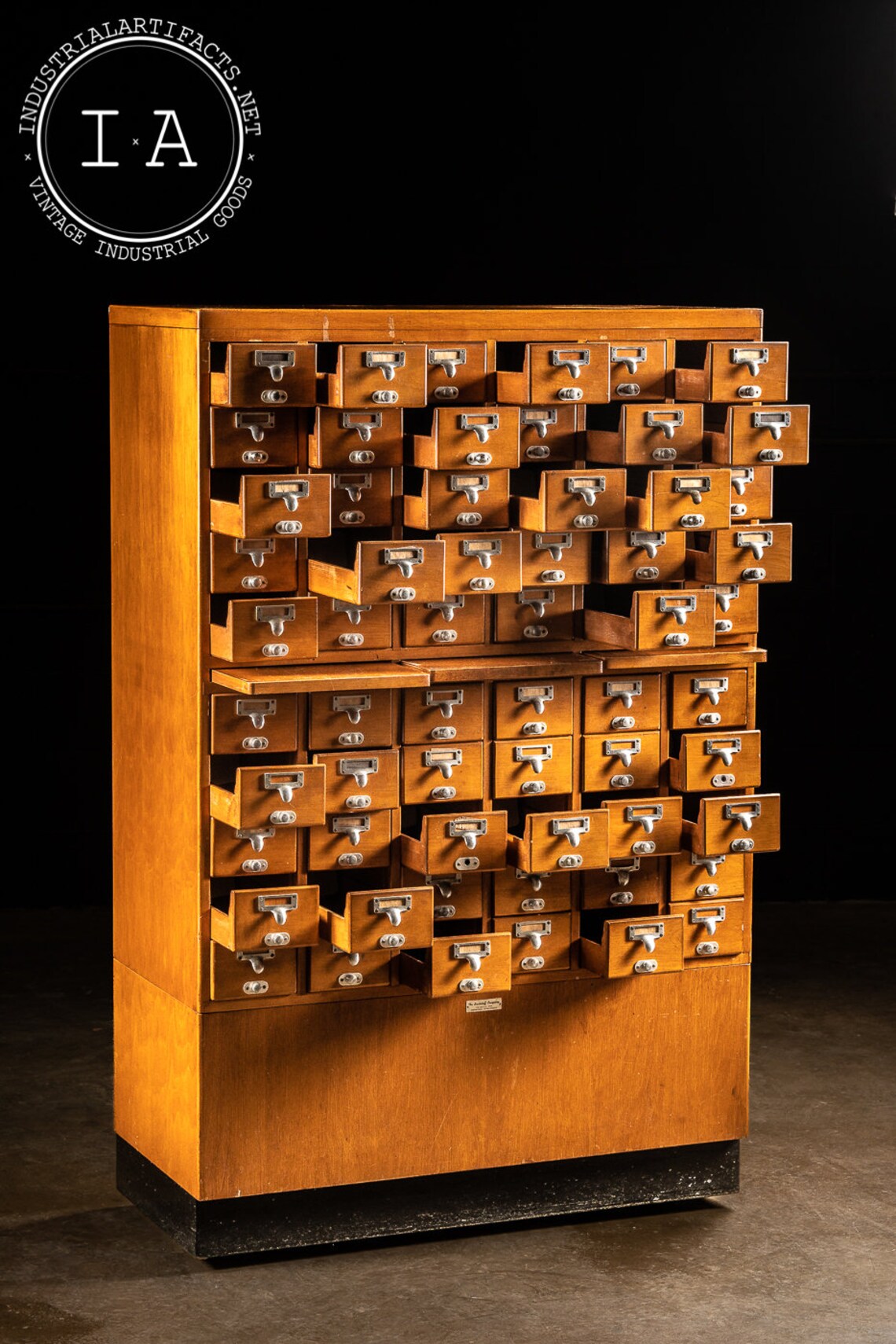 C. 1960 Library Card Catalog Etsy