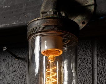 Early 20th Century Explosion-Proof Sconce