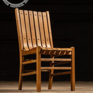 Vintage Oak Bentwood Dining Chair