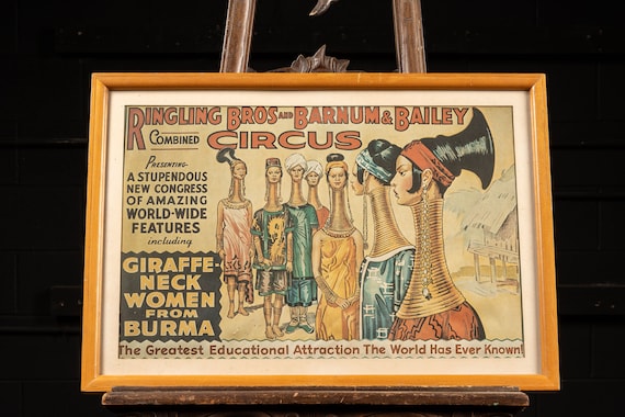 Ringling Bros. and Barnum & Bailey Lithograph Poster