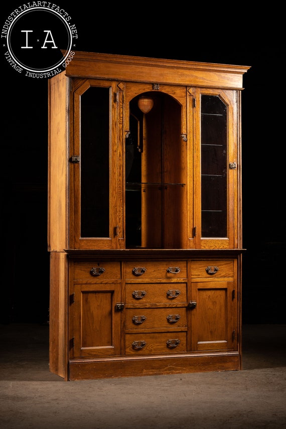 Lighted hutch sale