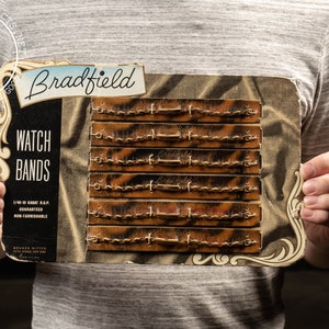 NOS Bradfield Watch Band POS Display