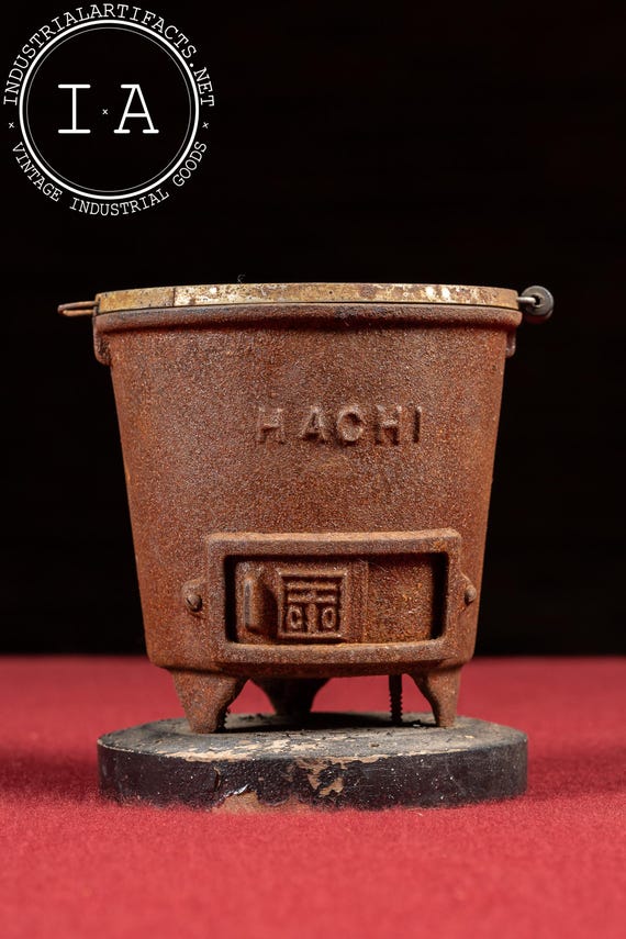 Vintage Cast Iron Tabletop Hibachi Grill by Hachi - Etsy