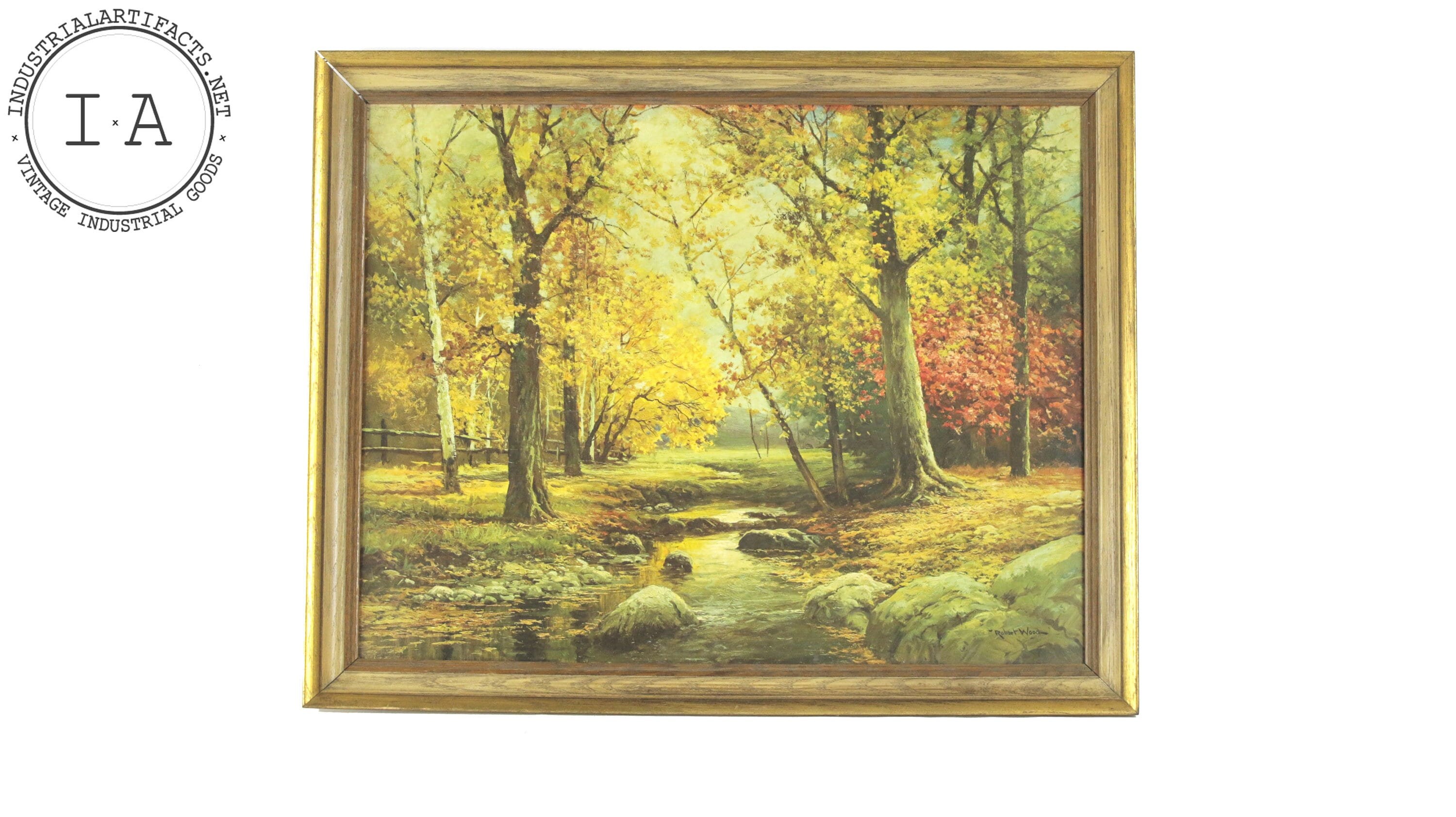 ビンテージ Robert Wood ロバートウッド 複製画 レトロ 昭和 当時物 Vintage Robert Wood Print - Etsy