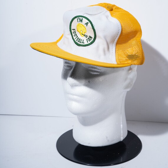 Vintage Football Fan Baseball Cap 