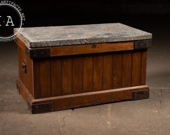 Late 19th Century Carpenter’s Tool Chest with Three-Tier Fitted Interior