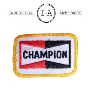 Vintage Iron On Champion Patch