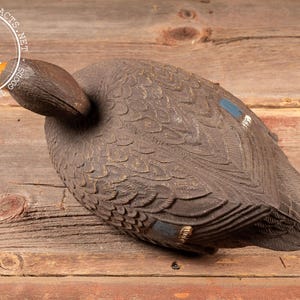 Vintage Mallard Hen Duck Decoy by Flambeau image 5