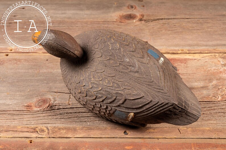 Vintage Mallard Hen Duck Decoy by Flambeau image 5