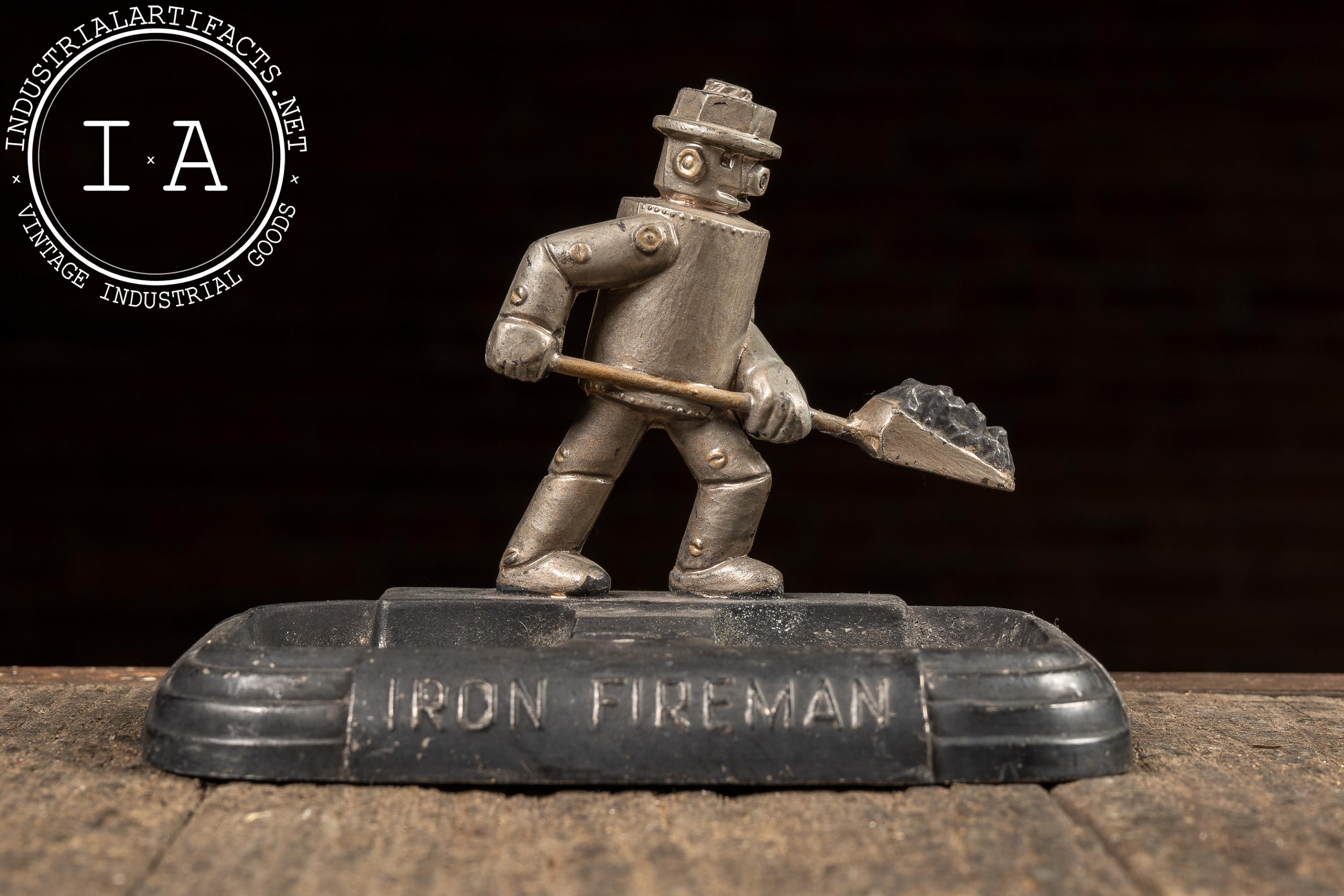 1940’s IRON FIREMAN アイロン ファイアーマン ビンテージ灰皿 1940s, Iron Fireman Ashtray for sale #ironfireman
